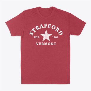 Strafford Vermont Star Classic Dad T-Shirt