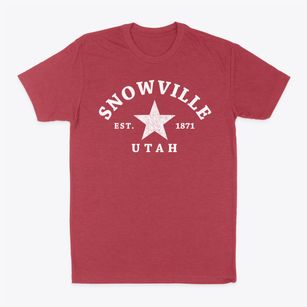 Snowville Utah Star Classic Dad T-Shirt