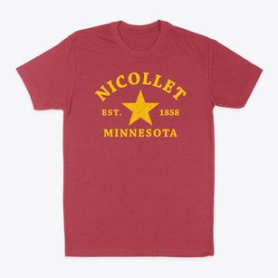 Nicollet Minnesota Star Classic Dad T-Shirt