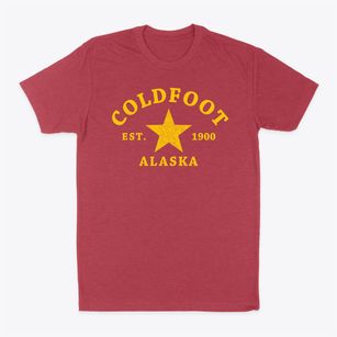 Coldfoot Alaska Star Classic Dad T-Shirt