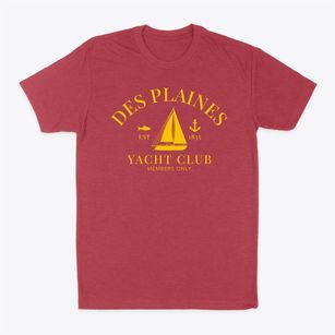 Des Plaines Illinois Yacht Club Classic Dad T-Shirt