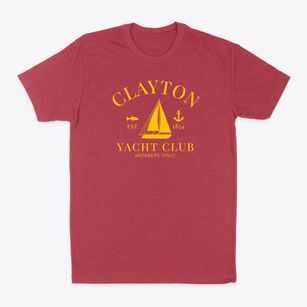 Clayton Illinois Yacht Club Classic Dad T-Shirt