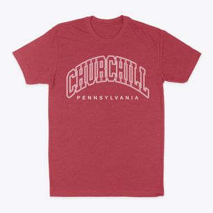 Churchill Pennsylvania Inline Classic Dad T-Shirt