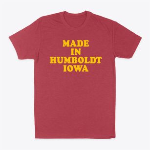 Humboldt Iowa Classic 70s Classic Dad T-Shirt