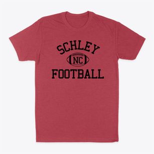 Schley North Carolina Football Classic Dad T-Shirt