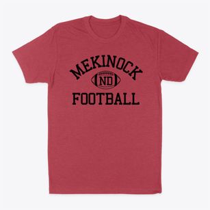 Mekinock North Dakota Football Classic Dad T-Shirt