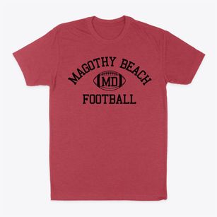 Magothy Beach Maryland Football Classic Dad T-Shirt