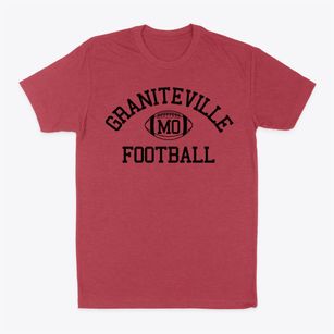 Graniteville Missouri Football Classic Dad T-Shirt
