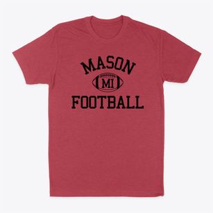 Mason Michigan Football Classic Dad T-Shirt