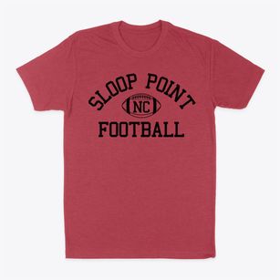 Sloop Point North Carolina Football Classic Dad T-Shirt