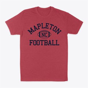 Mapleton North Carolina Football Classic Dad T-Shirt