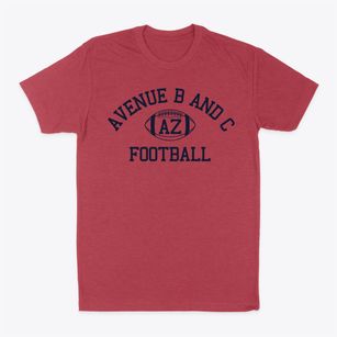 Avenue B And C Arizona Football Classic Dad T-Shirt