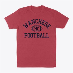Wanchese North Carolina Football Classic Dad T-Shirt