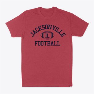 Jacksonville Illinois Football Classic Dad T-Shirt