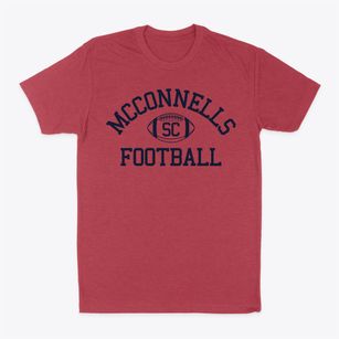 Mcconnells South Carolina Football Classic Dad T-Shirt
