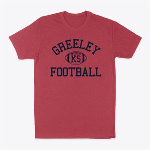 Greeley Kansas Football Classic Dad T-Shirt