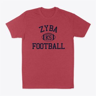 Zyba Kansas Football Classic Dad T-Shirt