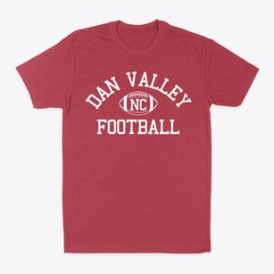Dan Valley North Carolina Football Classic Dad T-Shirt
