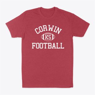 Corwin Kansas Football Classic Dad T-Shirt