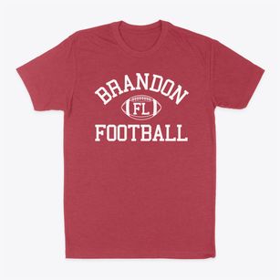 Brandon Florida Football Classic Dad T-Shirt