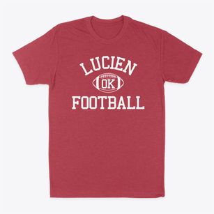 Lucien Oklahoma Football Classic Dad T-Shirt
