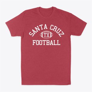 Santa Cruz Texas Football Classic Dad T-Shirt