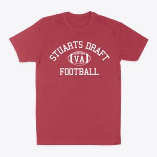 Stuarts Draft Virginia Football Classic Dad T-Shirt