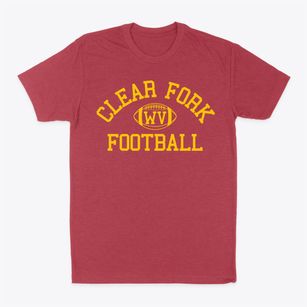 Clear Fork West Virginia Football Classic Dad T-Shirt