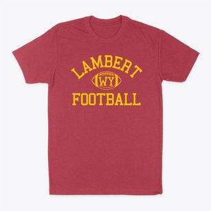 Lambert Wyoming Football Classic Dad T-Shirt