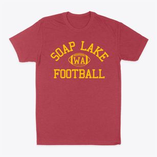 Soap Lake Washington Football Classic Dad T-Shirt
