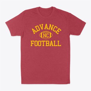Advance North Carolina Football Classic Dad T-Shirt