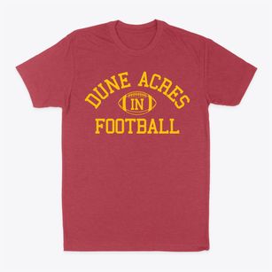 Dune Acres Indiana Football Classic Dad T-Shirt