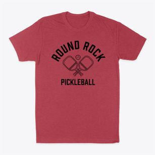 Round Rock Texas Pickleball Classic Dad T-Shirt