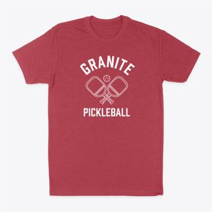 Granite New Hampshire Pickleball Classic Dad T-Shirt