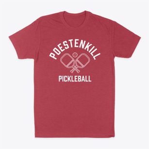 Poestenkill New York Pickleball Classic Dad T-Shirt