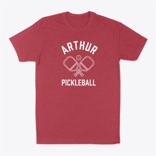 Arthur Utah Pickleball Classic Dad T-Shirt