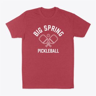 Big Spring Tennessee Pickleball Classic Dad T-Shirt