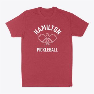 Hamilton Massachusetts Pickleball Classic Dad T-Shirt