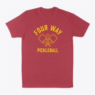 Four Way Texas Pickleball Classic Dad T-Shirt
