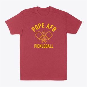Pope Afb North Carolina Pickleball Classic Dad T-Shirt