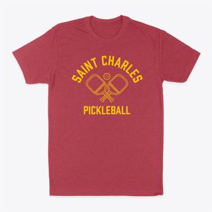 St. Charles Illinois Pickleball Classic Dad T-Shirt