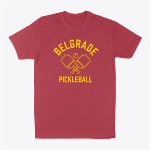 Belgrade Minnesota Pickleball Classic Dad T-Shirt
