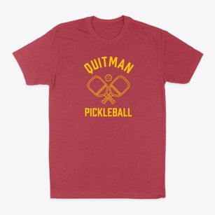 Quitman Missouri Pickleball Classic Dad T-Shirt