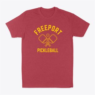 Freeport Maine Pickleball Classic Dad T-Shirt