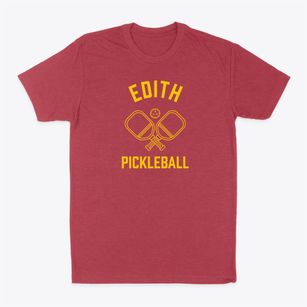 Edith Oklahoma Pickleball Classic Dad T-Shirt