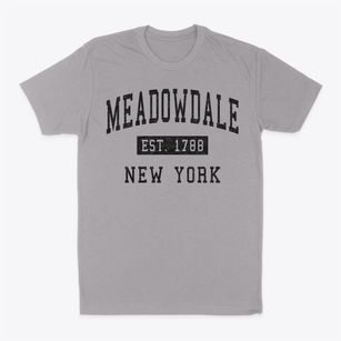 Meadowdale New York Classic Established Classic Dad T-Shirt
