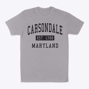 Carsondale Maryland Classic Established Classic Dad T-Shirt