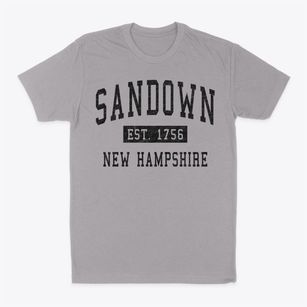 Sandown New Hampshire Classic Established Classic Dad T-Shirt