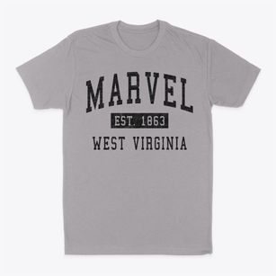 Marvel West Virginia Classic Established Classic Dad T-Shirt