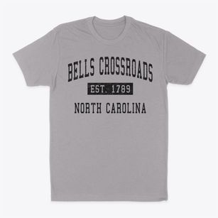 Bells Crossroads North Carolina Classic Established Classic Dad T-Shirt